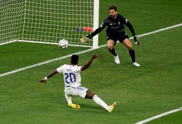 The 2025 Club World Cup will include Real Madrid, who won their 14th European title in 2022 courtesy of this Vinícius Júnior goal.