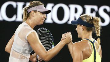 La mejor versión de Kerber frena en seco a Maria Sharapova
