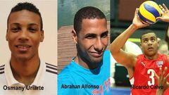 Prisión para cinco voleibolistas cubanos por violación