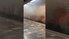 No salen de una y ya están en otra: Se incendia tren del Metro en la estación Politécnico de la Línea 5