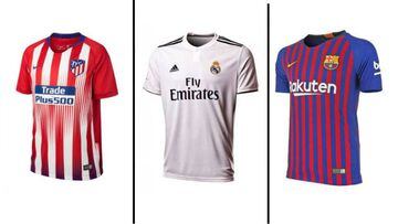 &iquest;C&oacute;mo son las nuevas camisetas de los principales equipos de La Liga Santander?