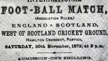 Football's modern rules were first codified in a London pub in 1863 and England played the first ever international match against Scotland in 1872. But a strained relationship with world governing body FIFA meant that England did not compete at a World Cup.