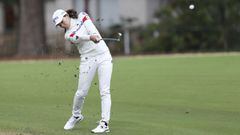 Hinako Shibuno., golfista japonea, en el US Open.