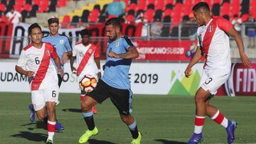 Sigue el Per&uacute; - Uruguay, debut en en el Sudamericano Sub-20 de Chile, en vivo y en directo online, hoy viernes 18 de enero, a trav&eacute;s de AS.com.