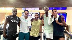 El entrenamiento de Falcao con Pogba y Dybala en Miami