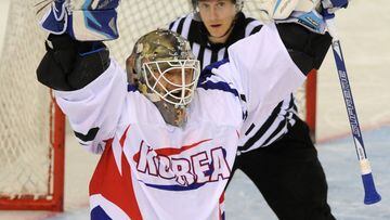 El hockey hielo aceptaría un equipo mixto de las dos Coreas