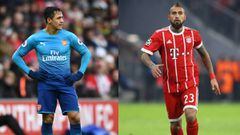 Alexis y Vidal son los mejores de la Premier y la Bundesliga