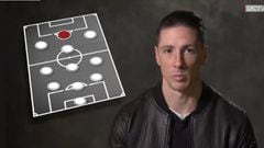 Fernando Torres chooses his best XI from players played with