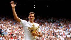 Federer: "He peleado mucho para lograr el octavo Wimbledon"