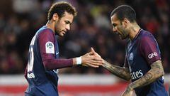 Alves: PSG must play for Neymar as teams do for Ronaldo and Messi