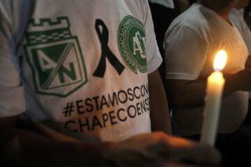 Atlético Nacional's emotional tribute to Chapecoense victims