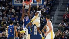 The Golden State Warriors got a much needed win against a Philadelphia 76ers team that saw Joel Embiid return only to see him limp off the court in the 4th.