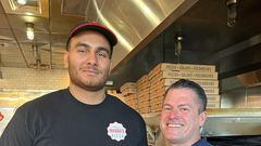 The New England Patriots’ newest member has quite the variety of jobs on his resume after going from working at a pizza shop to becoming a pro in the NFL.