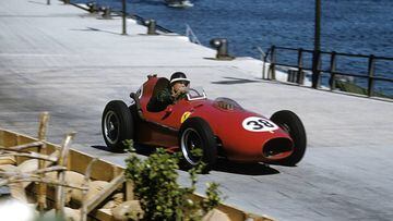Mike Hawthorn, Ferrari Dino 246, Grand Prix of Monaco, Monaco, 18 May 1958. (Photo by Bernard Cahier/Getty Images)