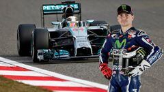 Lorenzo probará el Mercedes que dio el segundo título a Hamilton.