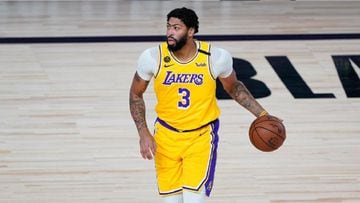 The Los Angeles Lakers can breathe a little easier with the news that center Anthony Davis returned to practice on Monday and participated fully.