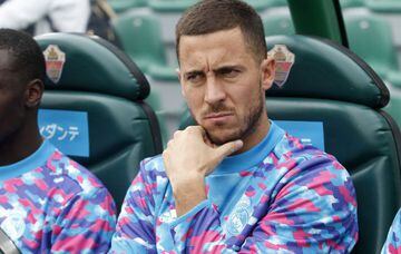 Hazard last started for Real Madrid in the Champions League defeat to FC Sheriff on 28 September.