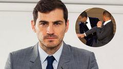 La reacción viral de Casillas al bofetón de Will Smith al más puro estilo ‘El Príncipe de Bel-Air’