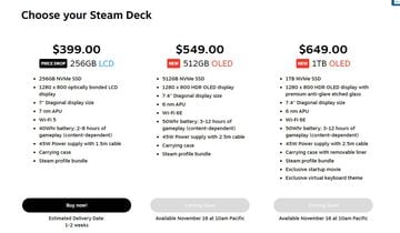 Steam Deck OLED is official: prices, release date and new features -  Meristation