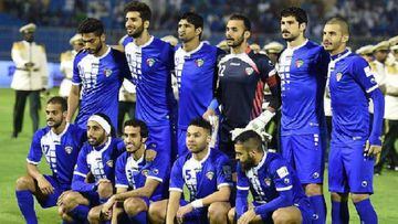 The Kuwaiti national team.