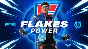 fortnite flakes power skin icon series idol series