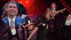 Georgina seduces Cristiano Ronaldo with sensual tango at Sanremo Music Festival