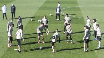 Real Madrid's return to work in Valdebebas plagued by doubts