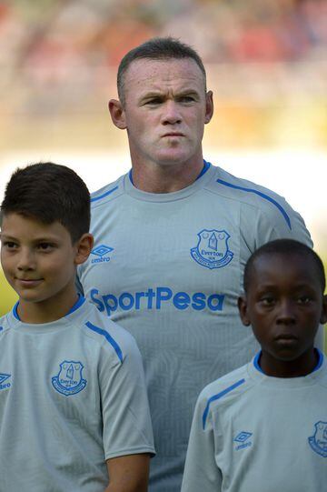 ¡ Wayne Rooney before a friendly between Everton and Kenya's Gor Mahia FC.