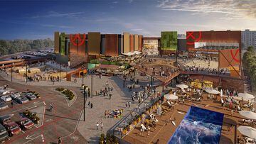 El 'anti-centro comercial' contará con una piscina con una ola artificial para surfear. 
