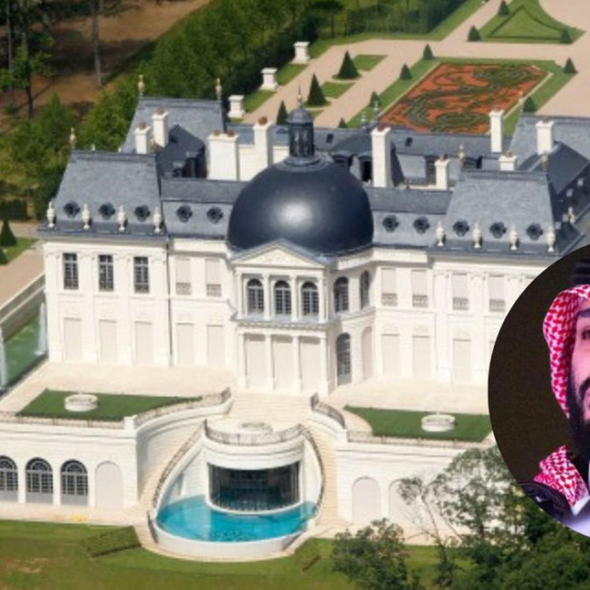 fondo joyería Casi 'La casa más cara del mundo', el castillo de 270 millones de euros de  Mohamed Bin Salman, dueño del Newcastle - Tikitakas