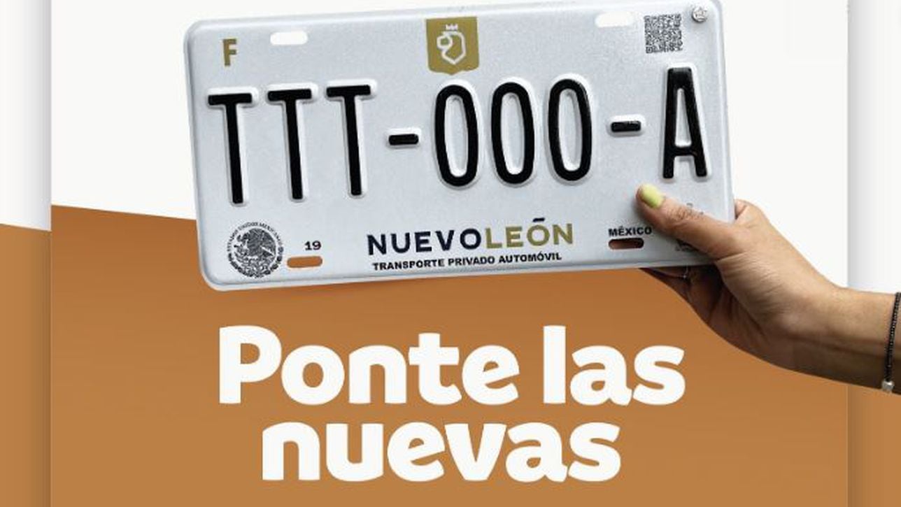 Renovación de placas vehiculares en Nuevo León cuáles son los precios