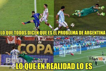 Los memes enfrían a Messi con el empate de Argentina