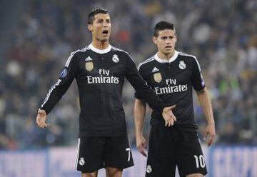 El empate del Real Madrid pasó por los pies de James Rodríguez.