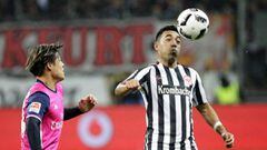 El mediocampista mexicano regres&oacute; al 11 inicial del t&eacute;cnico Niko Kovac, pero el Eintracht lig&oacute; su sexto partido sin ganar en la Bundesliga.