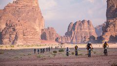 Imagen de la primera etapa de la NEOM Titan Desert Saudi Arabia 2023.