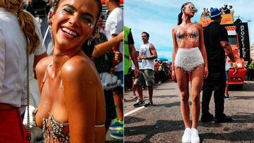 El Carnaval de la novia de Neymar, Bruna Marquezine