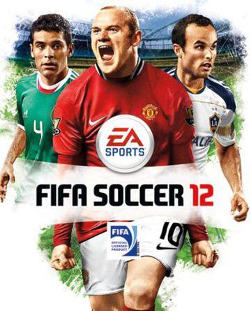 Rooney, Rafael Márquez y Landon Donovan fueron los encargados de adornar la portada del FIFA 12.