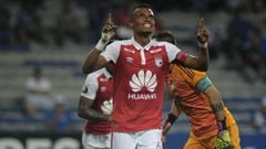 Tesillo se despide de Santa Fe con gol y cupo a Sudamericana