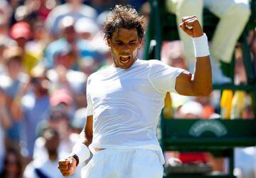 Nadal is a two-time Wimbledon champion.