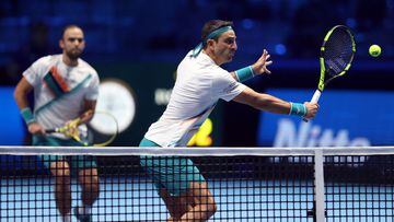 Juan Cabal y Robert Farah ganan su primer partido en ATP Finals