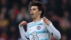 João Félix celebra su gol en el Bournemouth-Chelsea