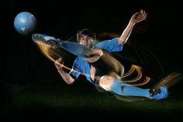 Messi como imagen de una marca de ropa deportiva.