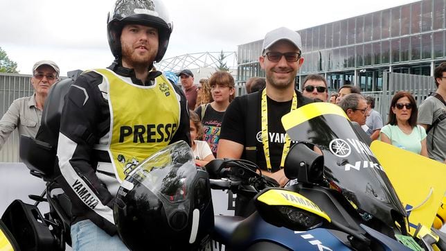 El Tour, desde dentro en moto