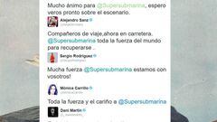 'Supersubmarina': Twitter se vuelca en apoyo del grupo