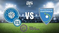 El Salvador vs Guatemala (5-1): Premundial Sub 20 de Concacaf, resumen y goles