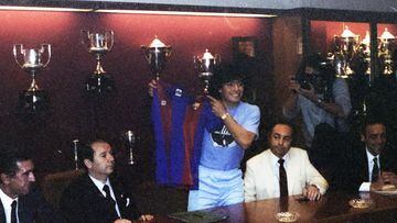 El día que Maradona se convirtió en el fichaje más caro de la historia