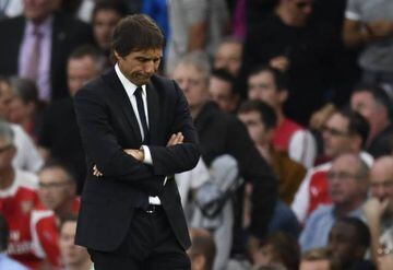 Conte has watched his side fall to two straight Premier League defeats, to Liverpool and Arsenal