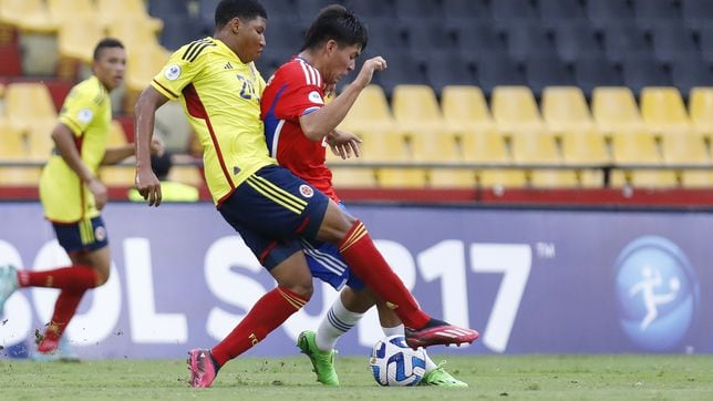 Colombia eliminada del Sudamericano Sub 17: Pierde con Chile