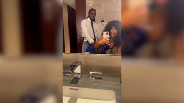 With Cardi B bent over the sink and Offset behind her, the famous couple simulated a fake sex video in the bathroom at the VMA’s, complete with noises.