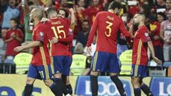 España, a siete puntos de la clasificación para Rusia 2018